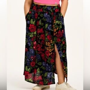 Lucy & Yak Poppy Skirt in Maria print (Large)
